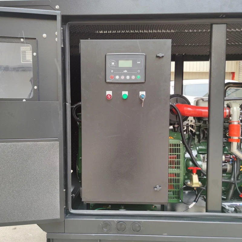 Industrial 3 Phase Generators 60Hz Super Silent Generator Set 50-150kw 80-150kva ATS for Engine Open Frame Sale