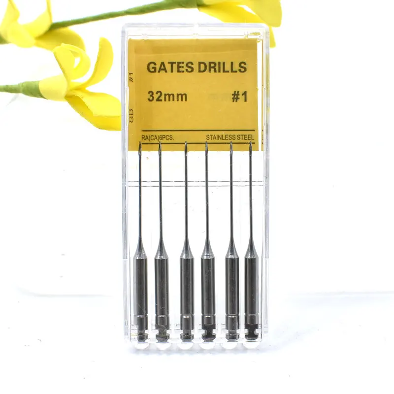 Dental Gates Bohrer 28/32mm Endodontische Reamer Bohrfräser Gates Glidden Endo-Feilen Zahnarztmaterialien – Detail 3