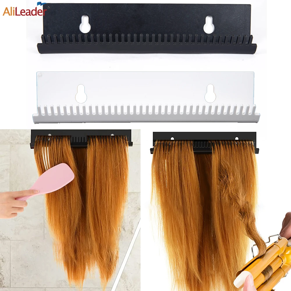 Good Quality Hair Extensions Holder Professional  Acrylic Hair Strands Sectioning Holder Salon Hairdressing Supplies