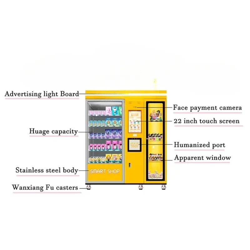 Upmarket Hot Salled  Automatic Blind Box & Gift Vending Machine