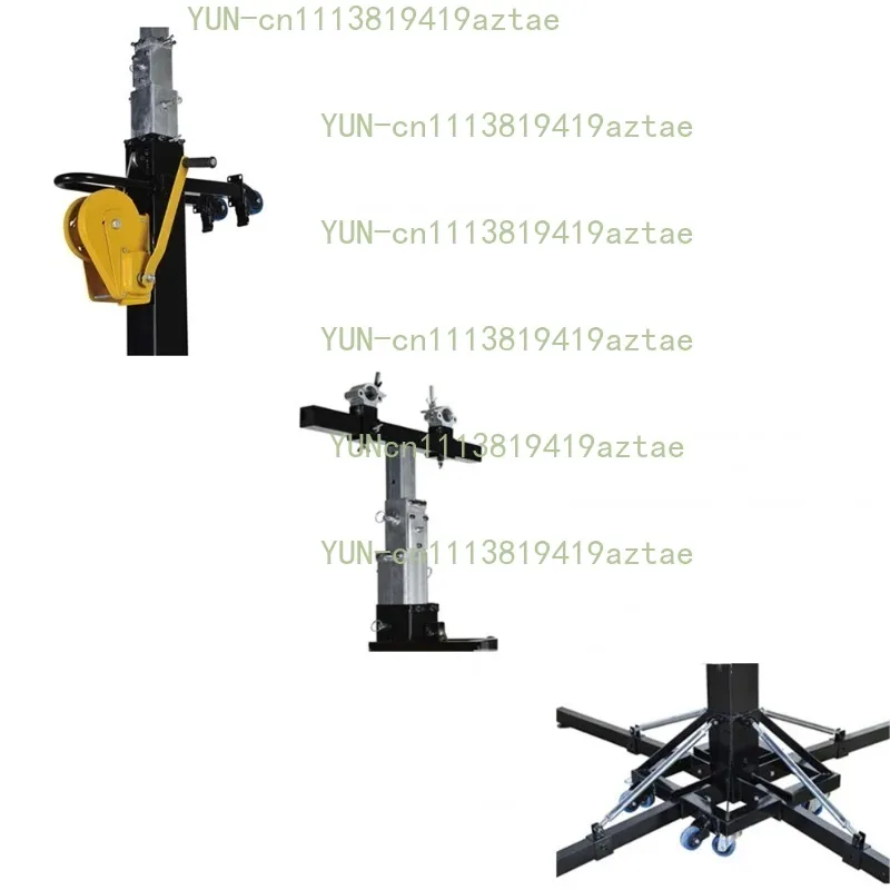 250KG 6M Crank Truss Lift Tower Heavy Duty Stage Light Line Array Speaker LED Screen Stand