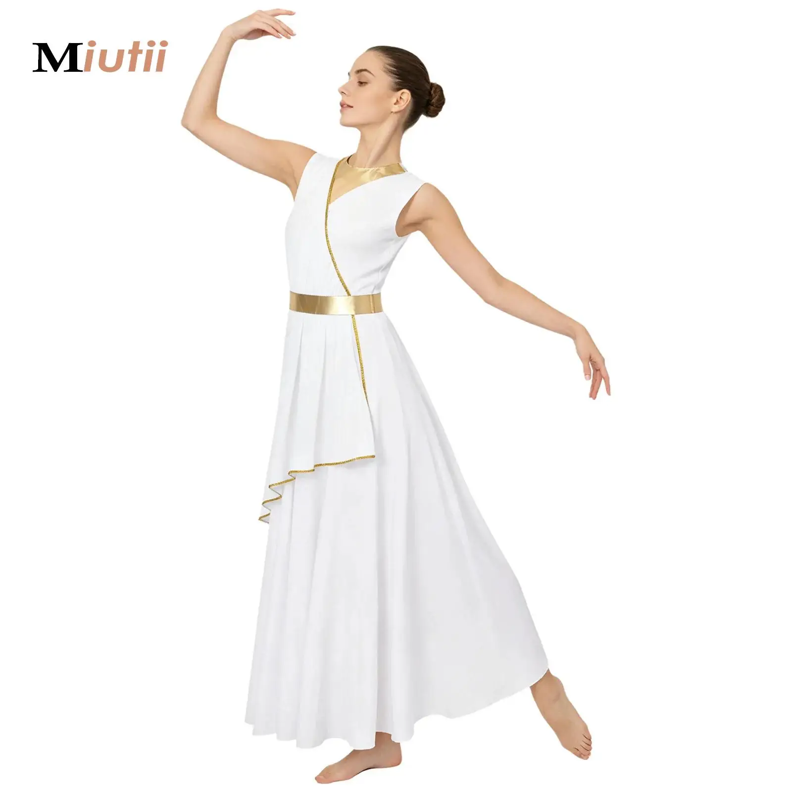

Womens Ancient Greek Athenian Princess Dress Toga Halloween Senator Caesar Cosplay Party Costume Roman Empress Tunic Robe Dress