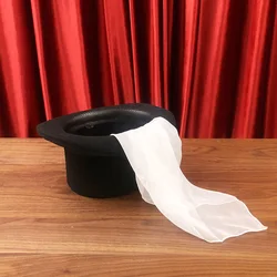 Dove Hat The Scarf Disappeared New come Spray card and fire Disappeared scarf silk Magic Tricks Props Professional Magician