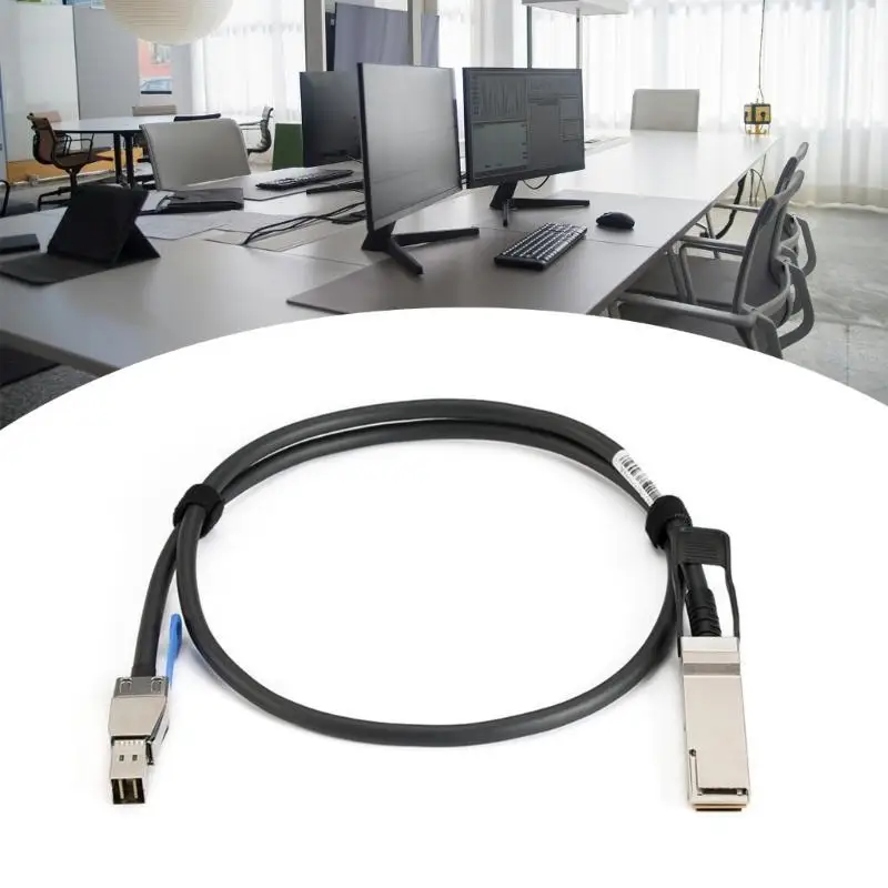 

652F High Speed QSFP 40G to 8644 Cable Networking Data Center Twinaxial Cable