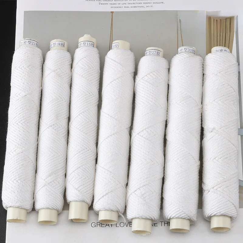 30 Meters Candle Thread/wax Core/cotton Thread Candle Wicks /DIY Handmade Candle Making Supplies