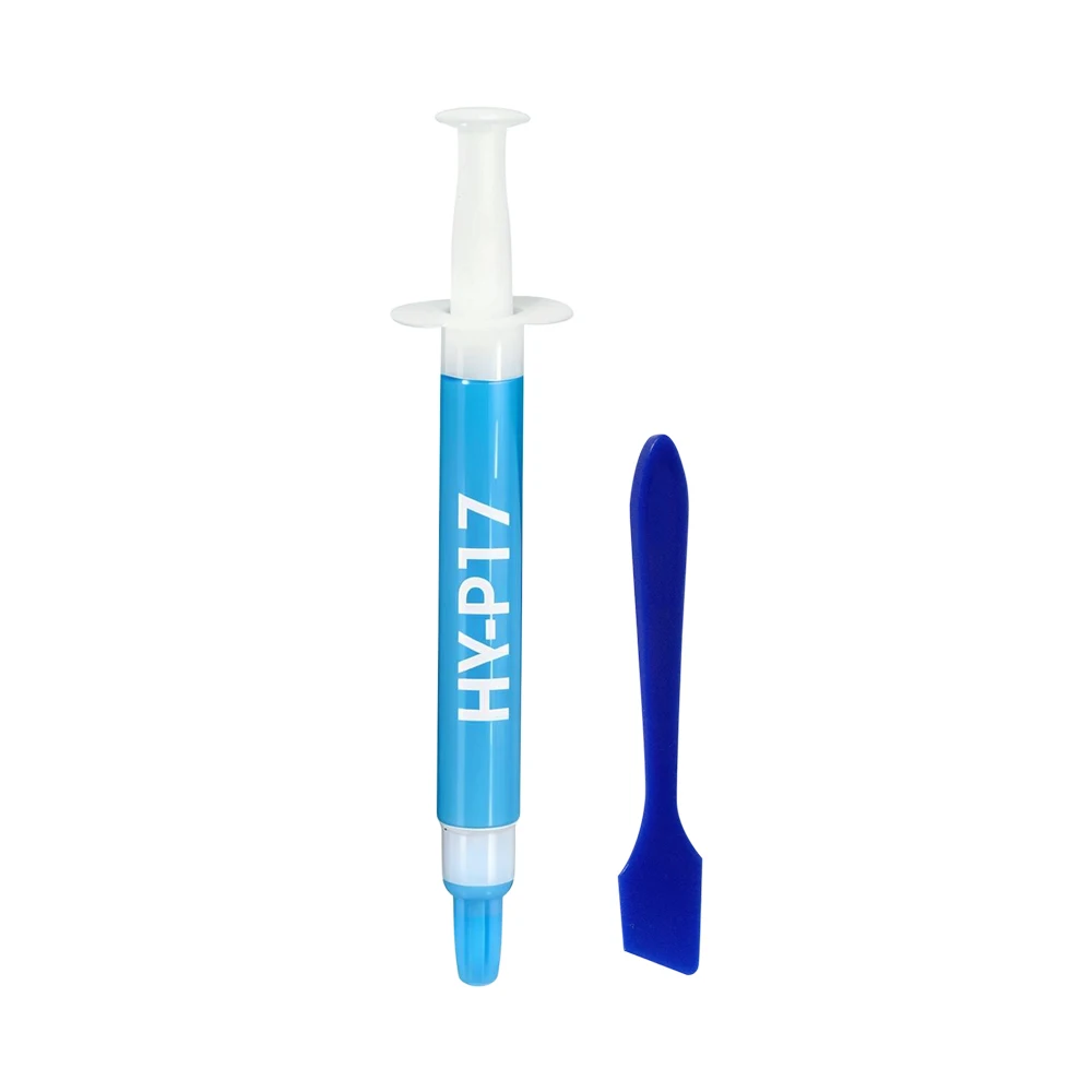 HY-P17 Extreme Thermal Grease Grey 17.3w 2g Thermal Conductive Silicone Grease Paste Cooler Cooling Fan Plaster