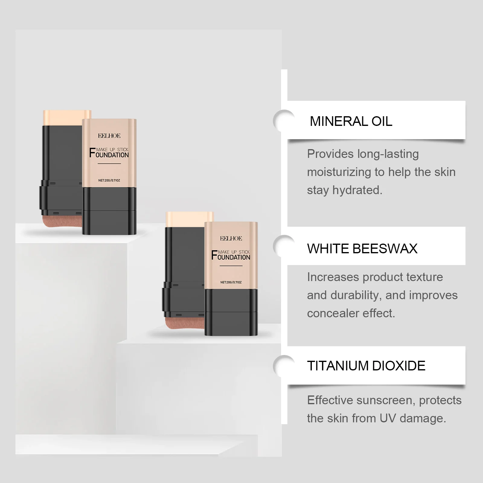 ファンデーション コンシーラー ファンデーション フルカバー マット仕上げ フェイスメイク用 肌の色調を明るくする ティント ニキビをカバーする