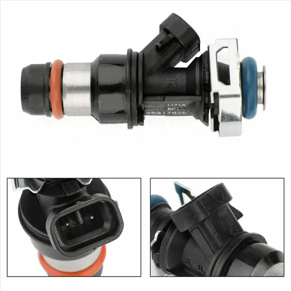 4 unidades 25317628   Injetor de combustível 17113553 17113698   Para CHEVY EXPRESS SILVERADO TAHOE AVALANCHE EXPRESS SUBURBAN GMC YUKON SIERRA