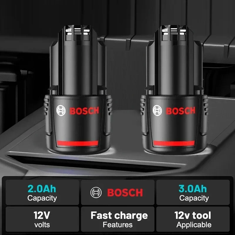Professional Bosch 18V 3.0Ah Lithium-Ion Battery, Suitable for BAT609 and BAT618 Equipped with Battery Management System (BMS)