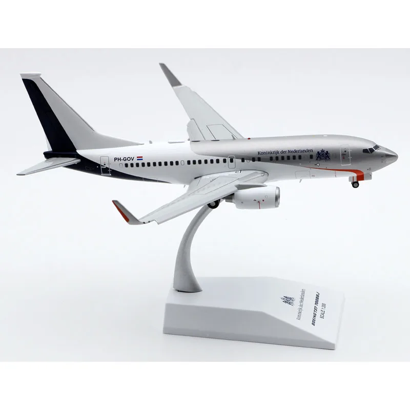 LH2307A سبيكة تحصيل طائرة JC أجنحة 1:200 هولندا الحكومة بوينغ B737-700BBJ دييكاست نموذج طائرة PH-GOV رفرف أسفل