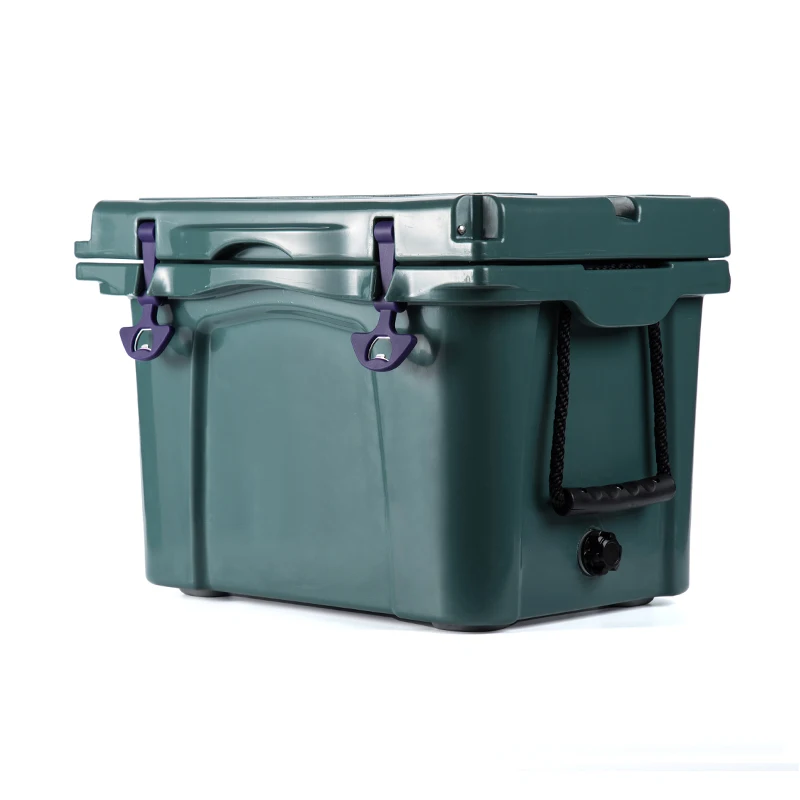 45L Wholesale Custom rotational molding waterproof cooler box with wheel