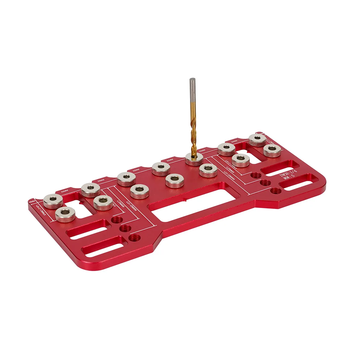 Aluminum alloy hinge hole locator cabinet punching panel adjustable cabinet door installation assistant woodworking tool