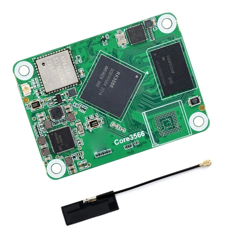 Placa desarrollo RK3566 con Core3566 JD4 compatible con interfaces ricas y alto rendimiento