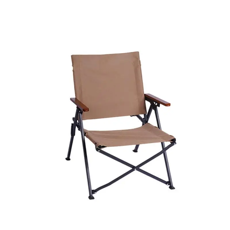 

Ultra-Light Modern Metal Kermit Chair Portable Foldable Garden Chair Widened Backrest for Outdoor Activities Beach Camping