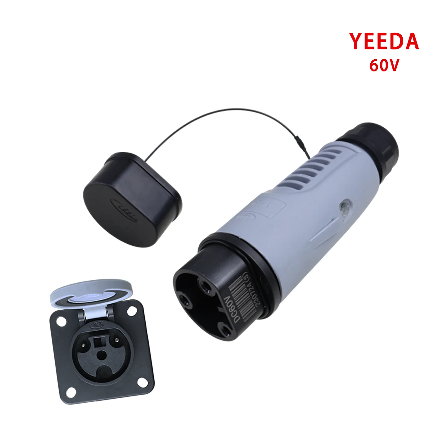 Golf Cart Parts YEEDA Y-30 48V/60V DC Plug & Socket Set for Universal Sightseeing Vehicle Buggy Car Clubcar E-Z-GO EXCAR