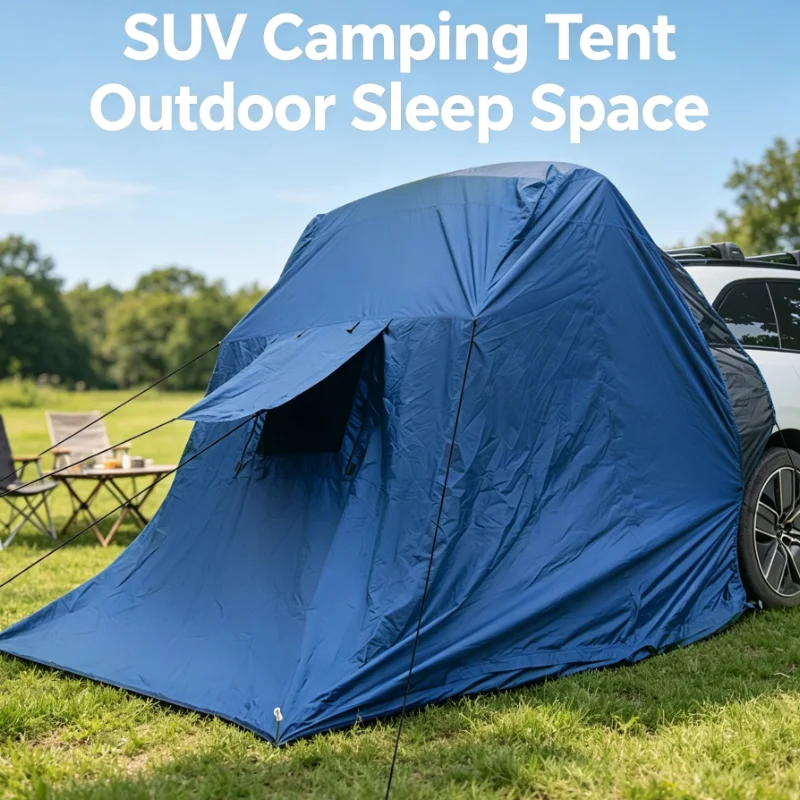 Car Roof Top Tent Cover Waterproof SUV Camping Shelter Portable Outdoor Sleeping Bag Extension Canopy For Travel Picnic Hiking