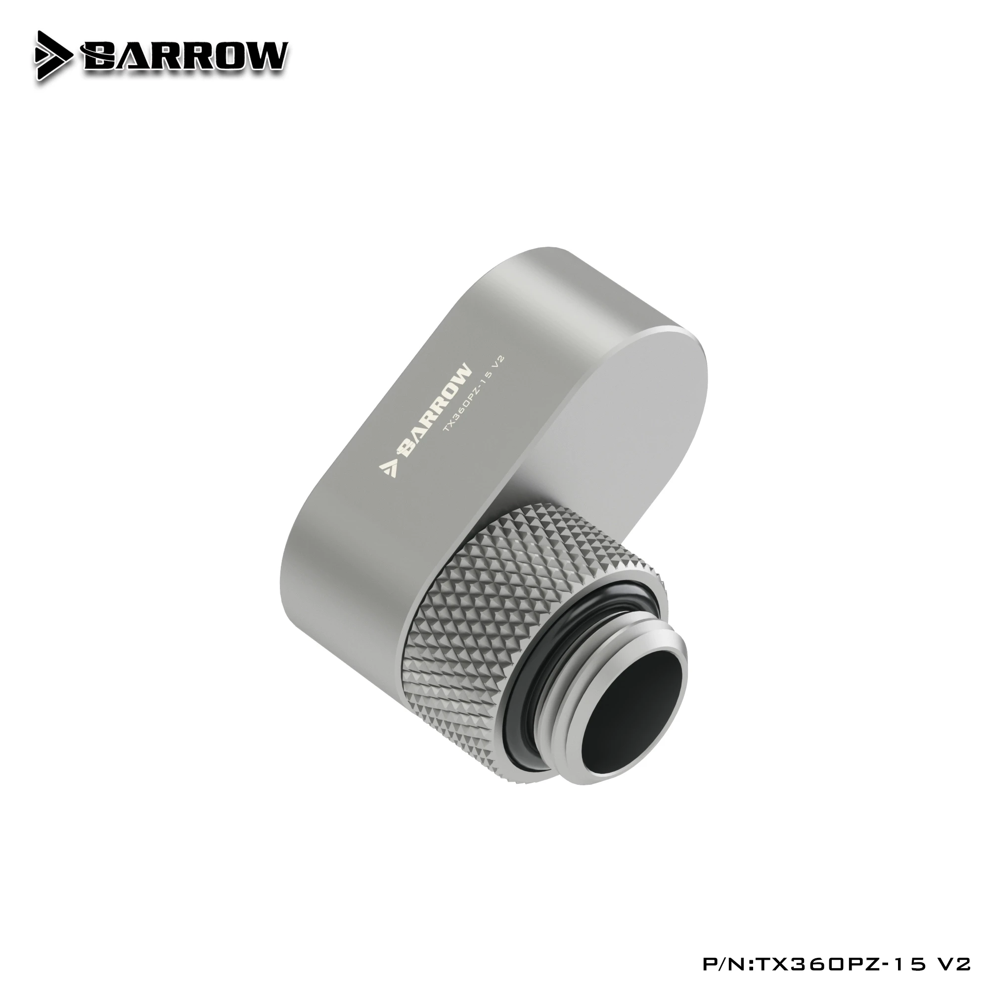 Barrow G1/4 Water Cooling Rotate 15mm Offset Adjust Adapter Fitting Joint TX360PZ-15 V2
