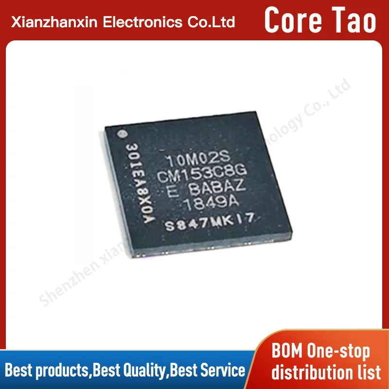 1pcs/lot 10M02SCM153C8G 10M02SCM153I7G 10M02SCM153 C8G I7G BGA153 Programmable logic devices