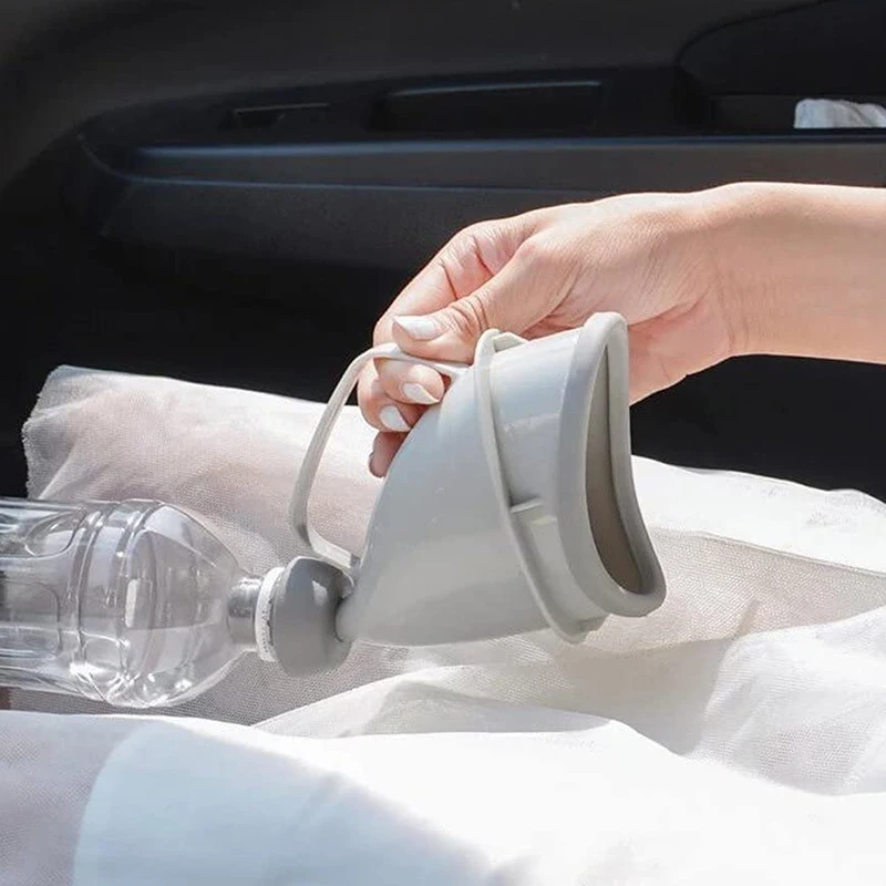 مرحاض محمول للبول للبالغين والأطفال ، قمع للطوارئ ، قعادة خارجية ، مبولة للرجال والنساء ، تخييم ، سفر ، سيارة #2