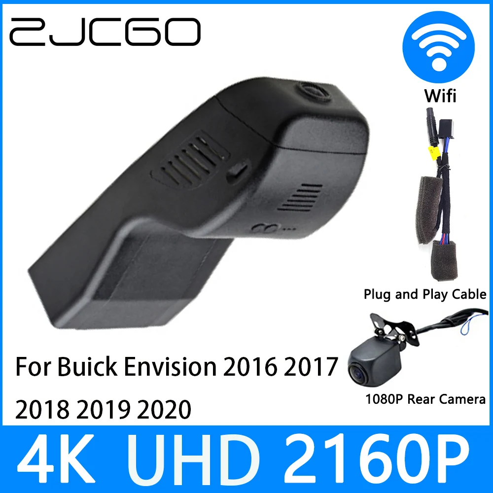 

ZJCGO Dash Cam 4K UHD 2160P Car Video Recorder DVR Night Vision Parking for Buick Envision 2016 2017 2018 2019 2020