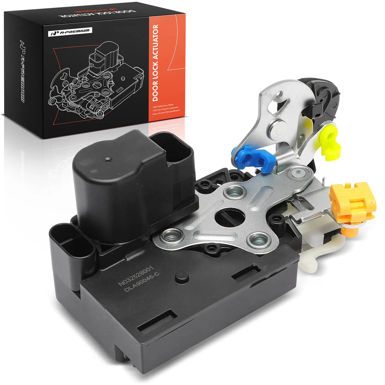 A-Premium Rear Right Side Door Lock Actuator for Chevrolet Spark 2016-2022