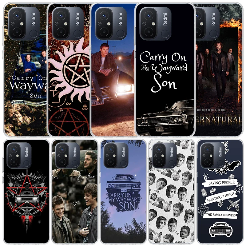 Силиконовый чехол для телефона Babaite Supernatural SPN Dean And Sam для Xiaomi Redmi 12 12C 13 13C 14C 10 10A 10C 9 9A 9C 9T 8 8A 7 7A