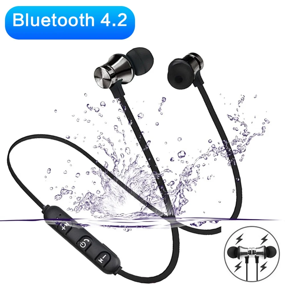 XT11 HiFi Music Neckband Game Headset Wireless Bluetooth In-Ear Earphone for Huawei Xiaomi Samsung Sport Headphone Earbud Magnet