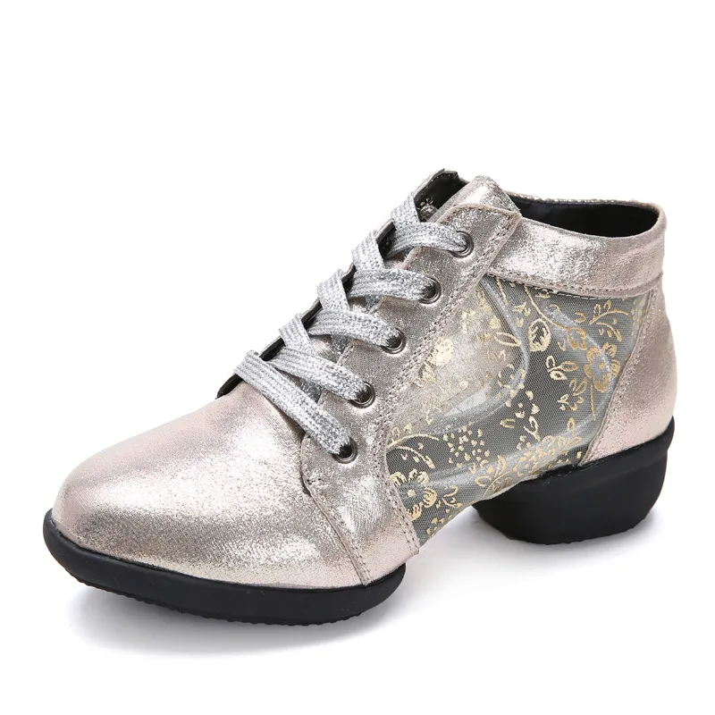 Scarpe da ballo da donna Suola morbida Scarpe da donna Breath Jazz Hip Hop Scarpe da ginnastica sportive Scarpe da ballo jazz moderne da donna