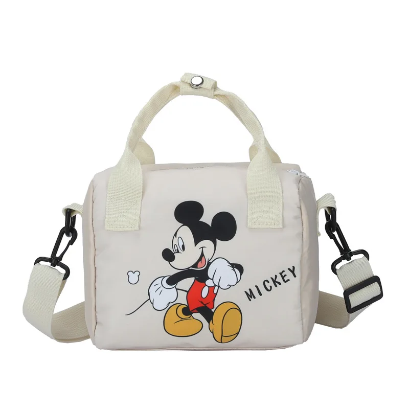 Sacs à bandoulière Disney Cartoon pour enfants, sacs à une seule initiative, étudiants garçons et filles, sacs d'école en toile mignons, sacs décontractés d'extérieur, nouveau