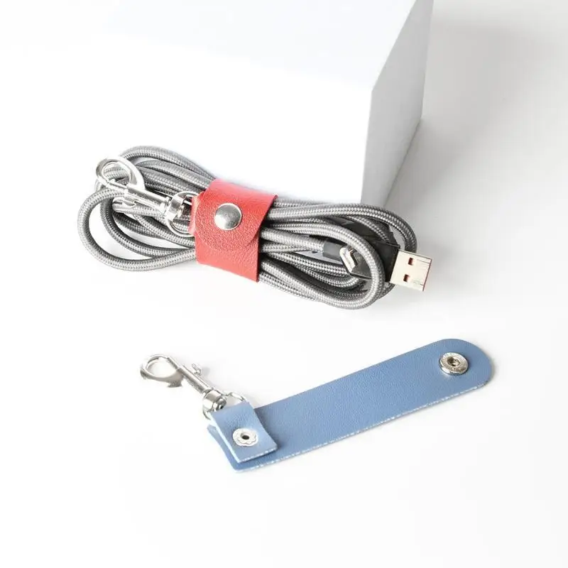 Modischer PU-Leder-Schlüsselanhänger, einfacher Schlüsselanhänger-Anhänger, Anti-Verlust-Schlüsselkette, kreativer Autoschlüsselriemen, modischer Schmuck, Taschendekoration – Detail 3
