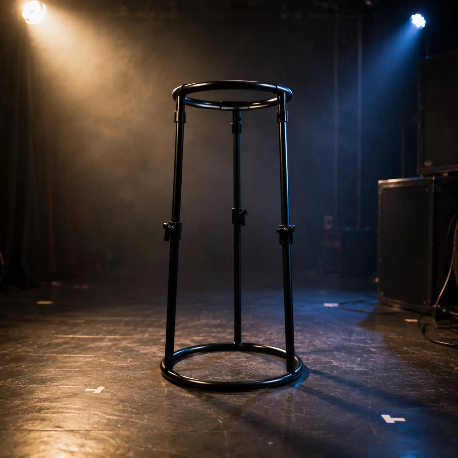 African Drum Stand Stable Support Djembe Stand Music Accessory Easy to Set up for Practice, Performance