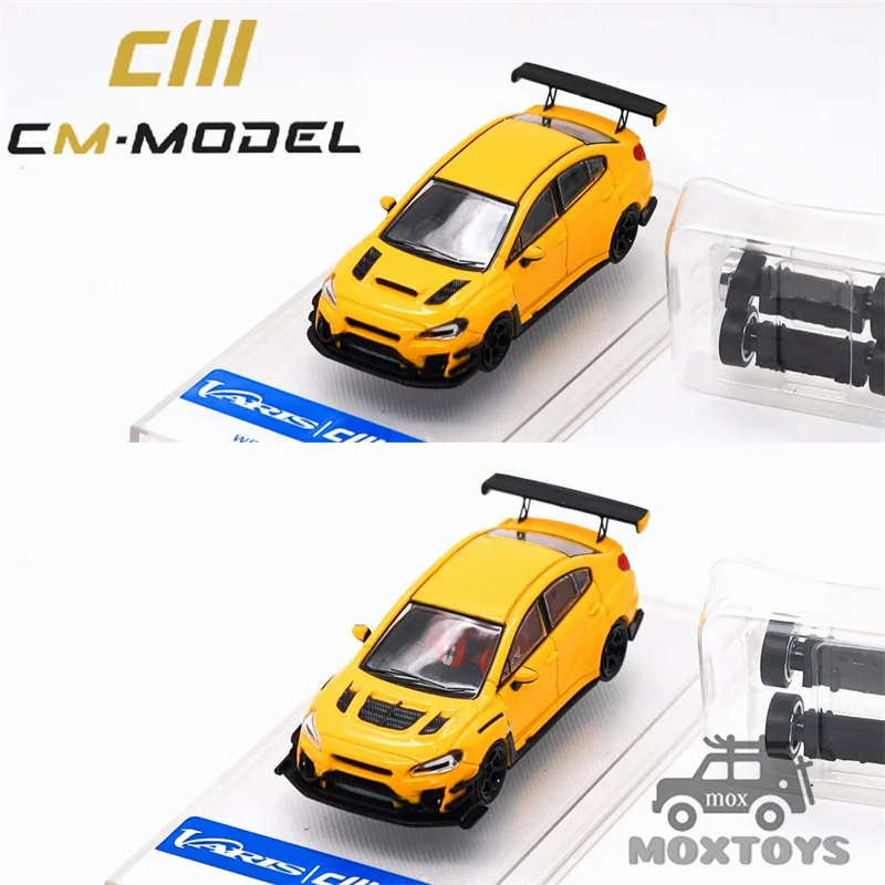 

Модель CM 1:64 STI / WRX Varis Widebody 1.0 / 2.0, желтая, литая под давлением