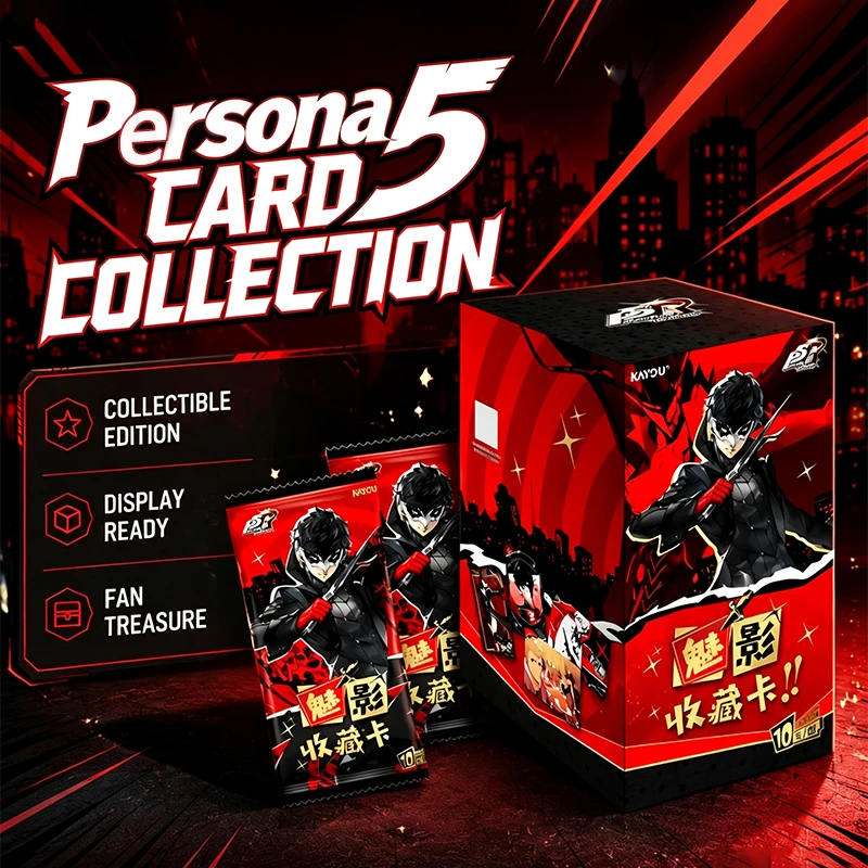 正規品カヨウブランド-新品ペルソナ5-ロイヤルファントム-コレクタブルカード-限定版サイン入りカード-アニメコレクタブルトレーディングカード