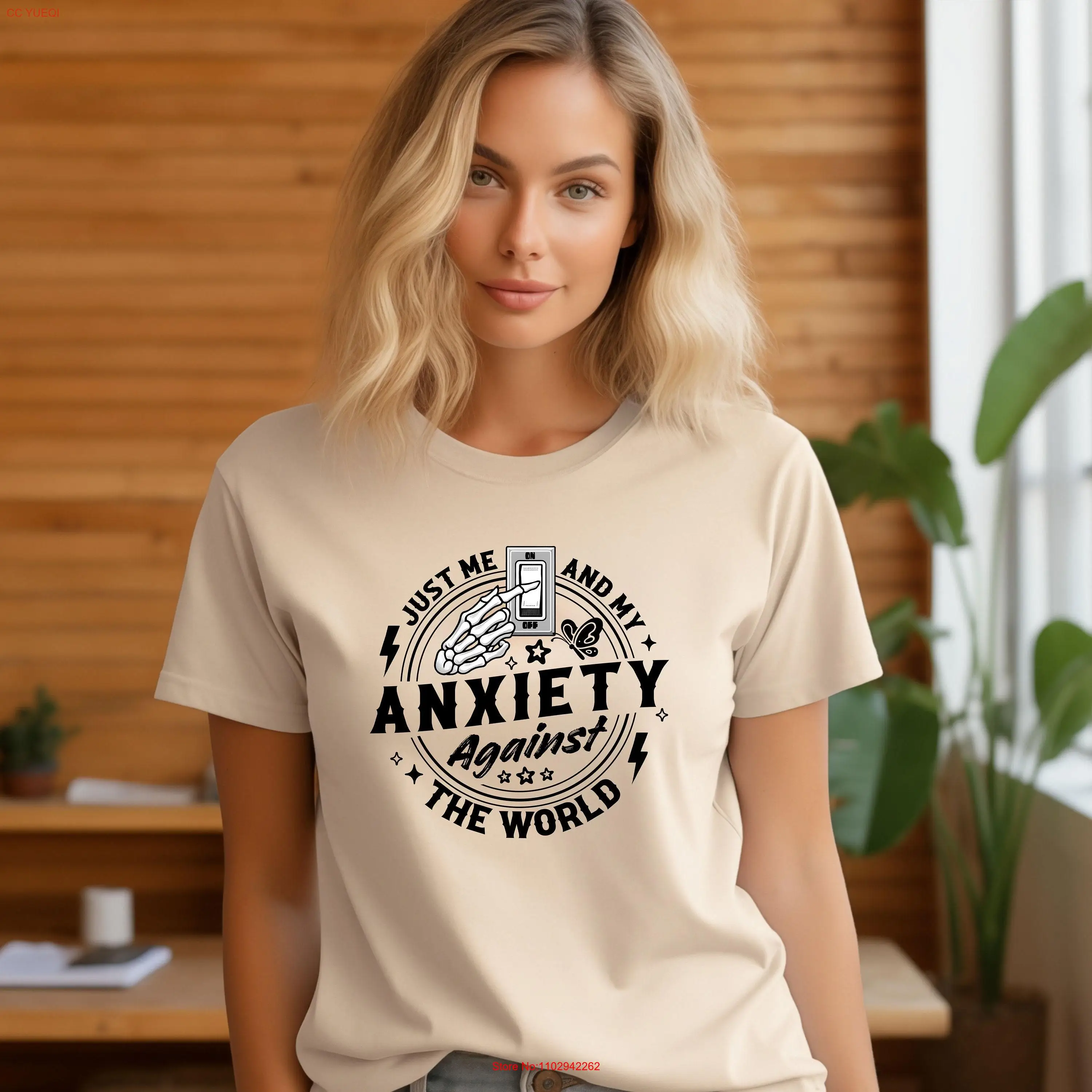 Футболка Mental Health Anxiety Self Care Pride Вдохновляющий слоган That Go Hard s с длинными или короткими рукавами