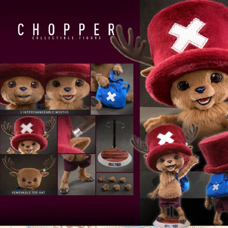 

Коллекционная фигурка Hot Toys One Piece Chopper, подвижная, для демонстрации, коллекционный праздничный подарок, плюшевая кукла-модель