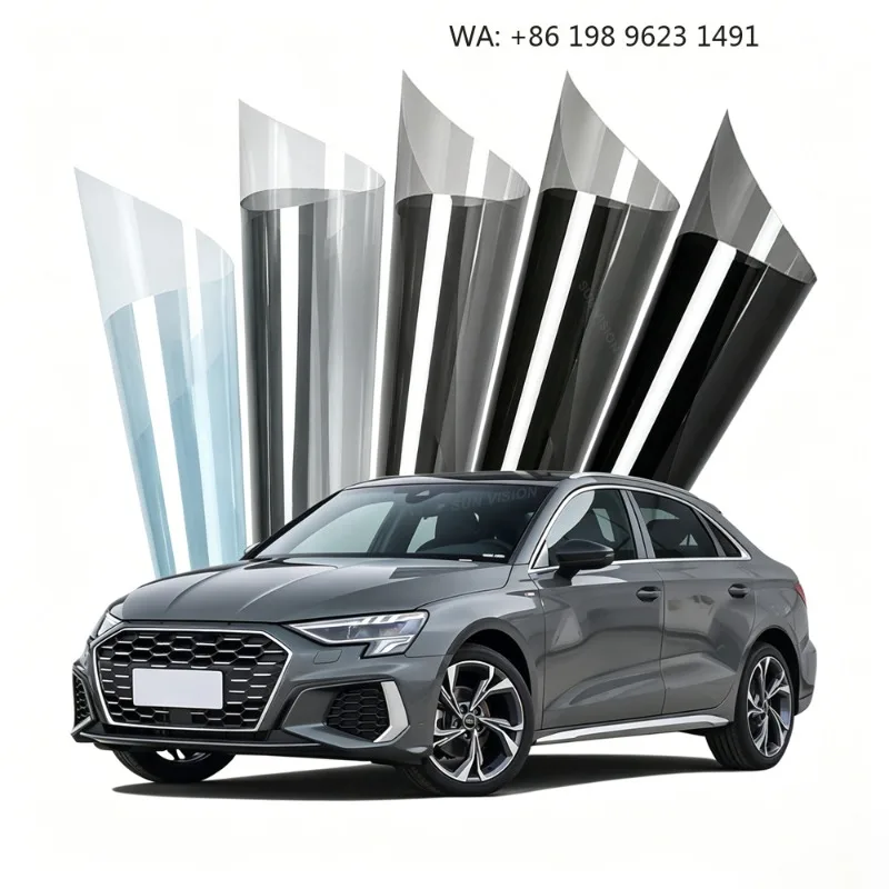 Factory Nano Ceramic Solar Film for Car Glass Heat Rejection UV Block High Definition Anti-Explosion Privacy Interior Protect