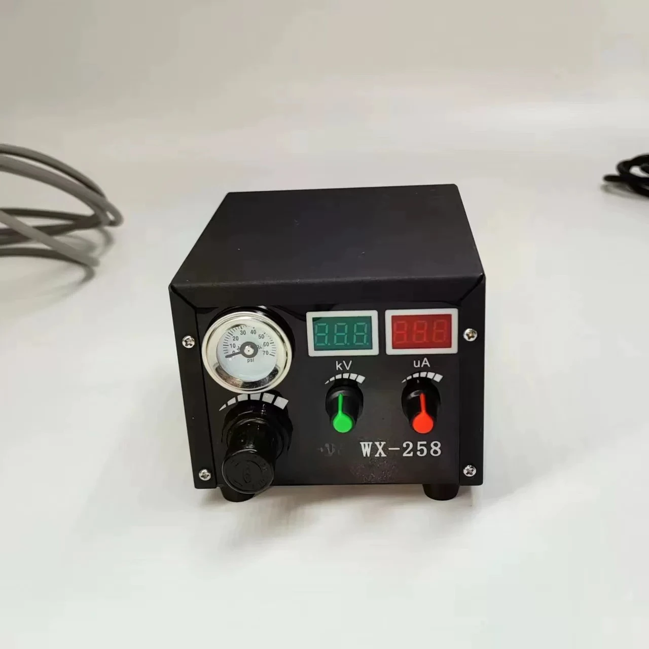 WX-258 Portable Powder Coating Machine Electrostatic Powder Sprayer For Car Wheel Hub Modification Spraying