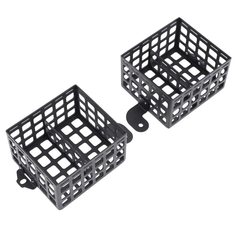 لاند روفر ديفندر 2024-2018 سبائك الألومنيوم سيارة الصف الثاني مقعد سلات تخزين على كلا الجانبين اكسسوارات السيارات الداخلية #2