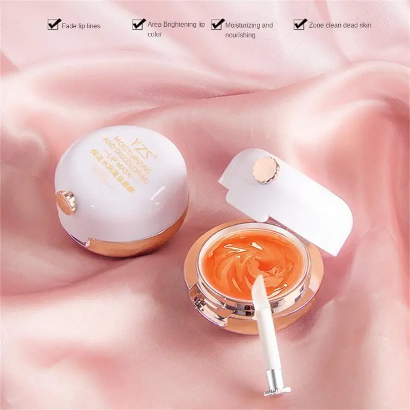 Exfoliating Scrub Repair Lip Stripe Beauty Cosmetic With Lip Brush Mirror Paste Exfoliating Lip Stripe Lip Film Hydrating