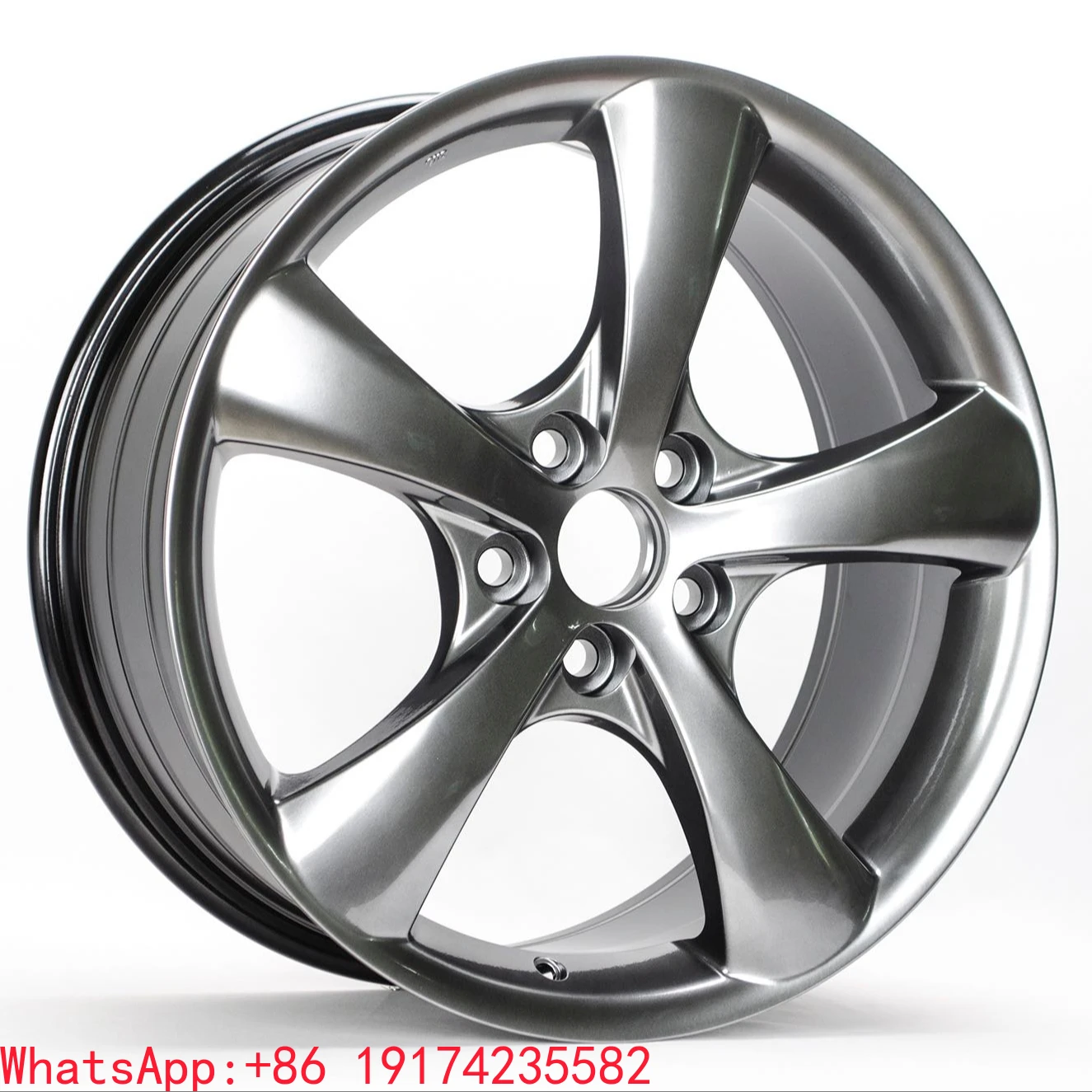 

For 18 Inch 18x8.0 5x114.3 60.1 Car Alloy Wheels New 4x4 Offroad Rims For Black Passenger Car Wheel With 35mm Et