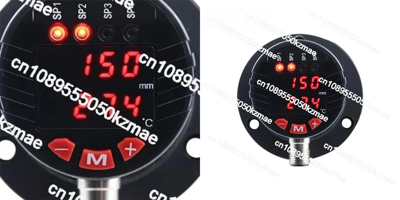 LT400 Integrated Temperature & Level Gauge | LED Display for Liquid Level & Temperature Measurement