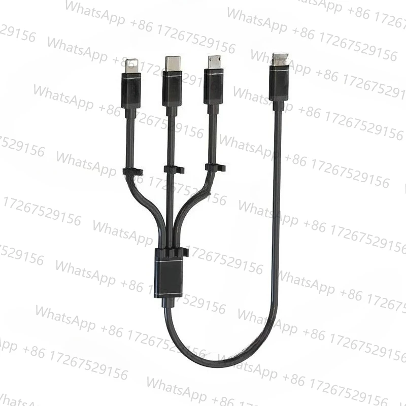 TypeC Is Suitable for Apple 15 One To Three One To Two 2 3 Android USBC Various Combination Charging Cables