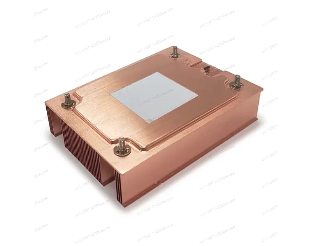1U AM4 Server Passive CPU Cooler, Vapor Chamber Heat Sink for AMD A46 Processors