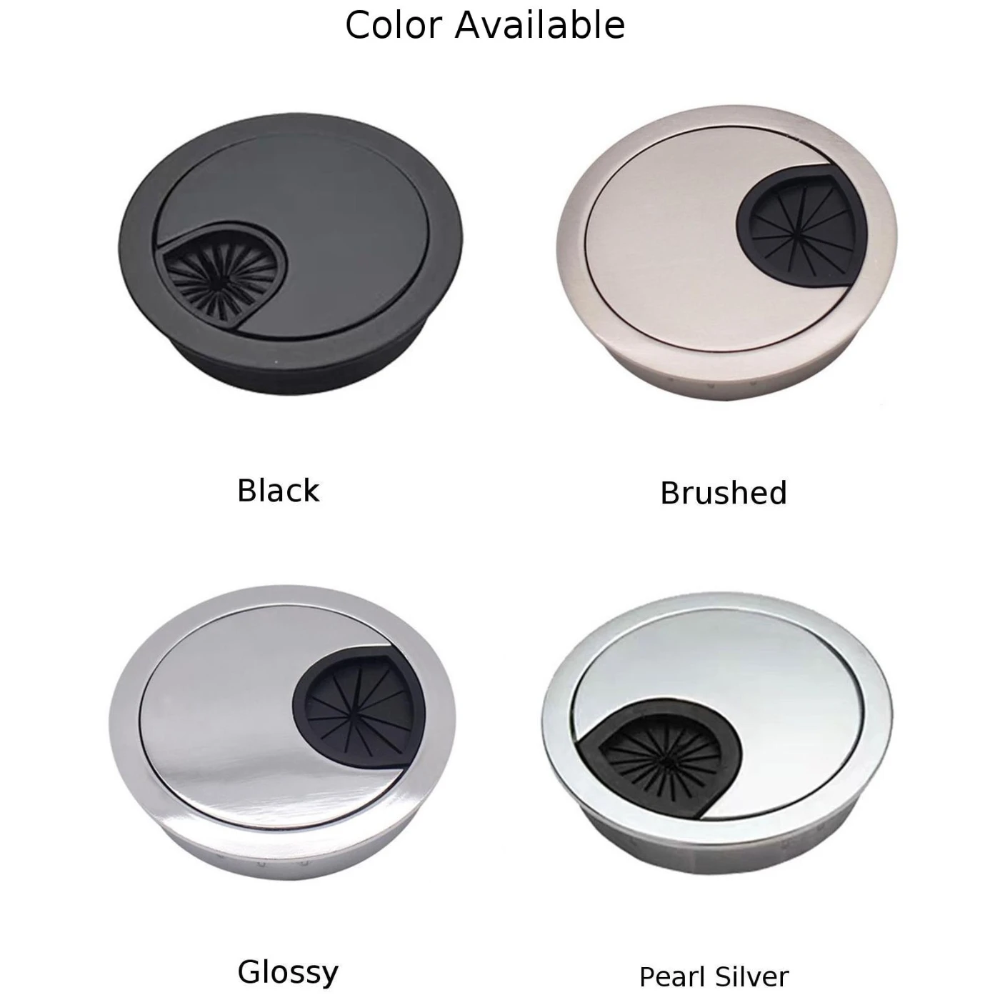 Package Content Wire Tidy Specification Table Cable Tidy Wire Hole Cover Thickened Anti Slip Ribs Cable Hole Cover