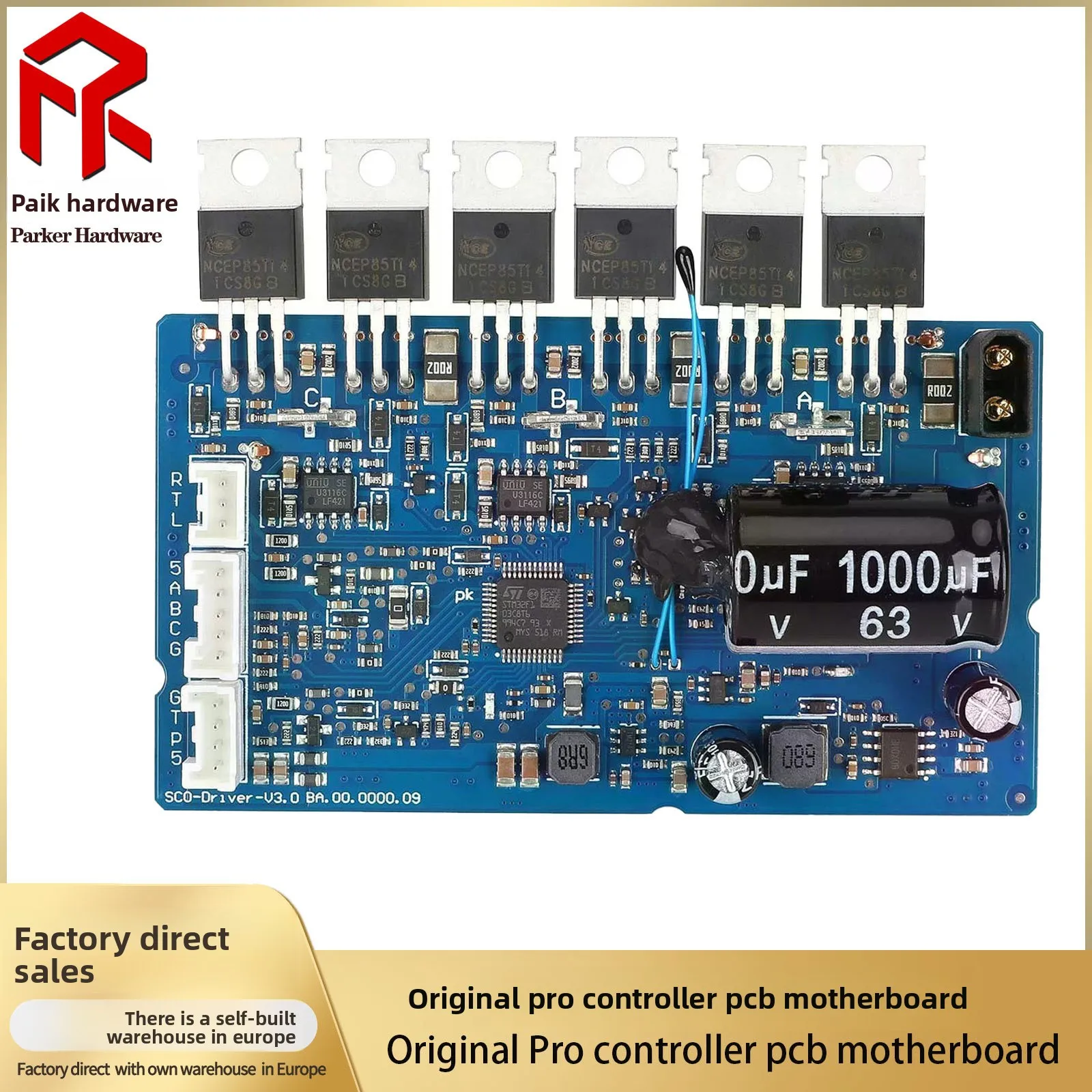 Contrôleur de Scooter électrique Pro Original, carte principale Pcb, Circuit imprimé de commande, Module de noyau