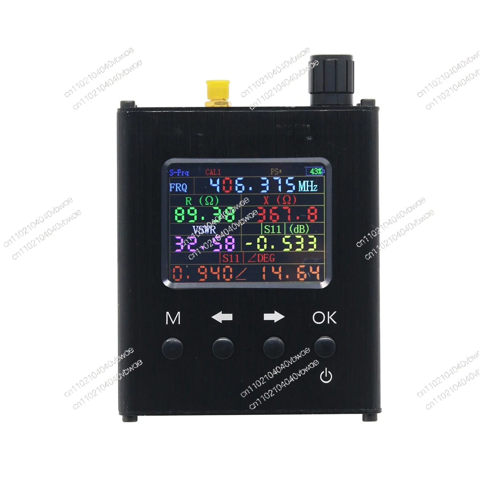 

N1201SA+PS200 Векторный сетевой анализатор Тестер стоячей волны 34,375 МГц-2,7 ГГц