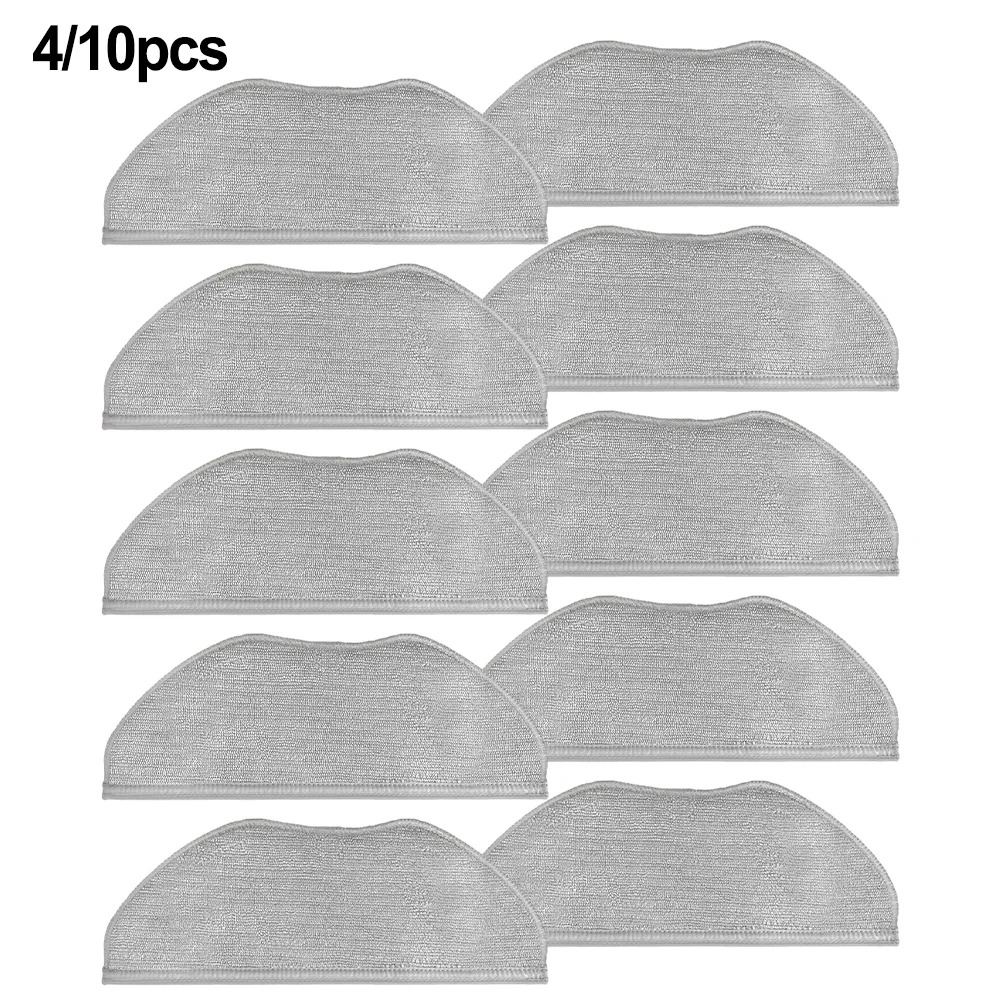 4/10 Pack Microfiber Mop Cleaning Cloth For ​ROEMO Pro Robotic Vacuum Cleaner Replacement Robot Sweeper Spare Part Accessories