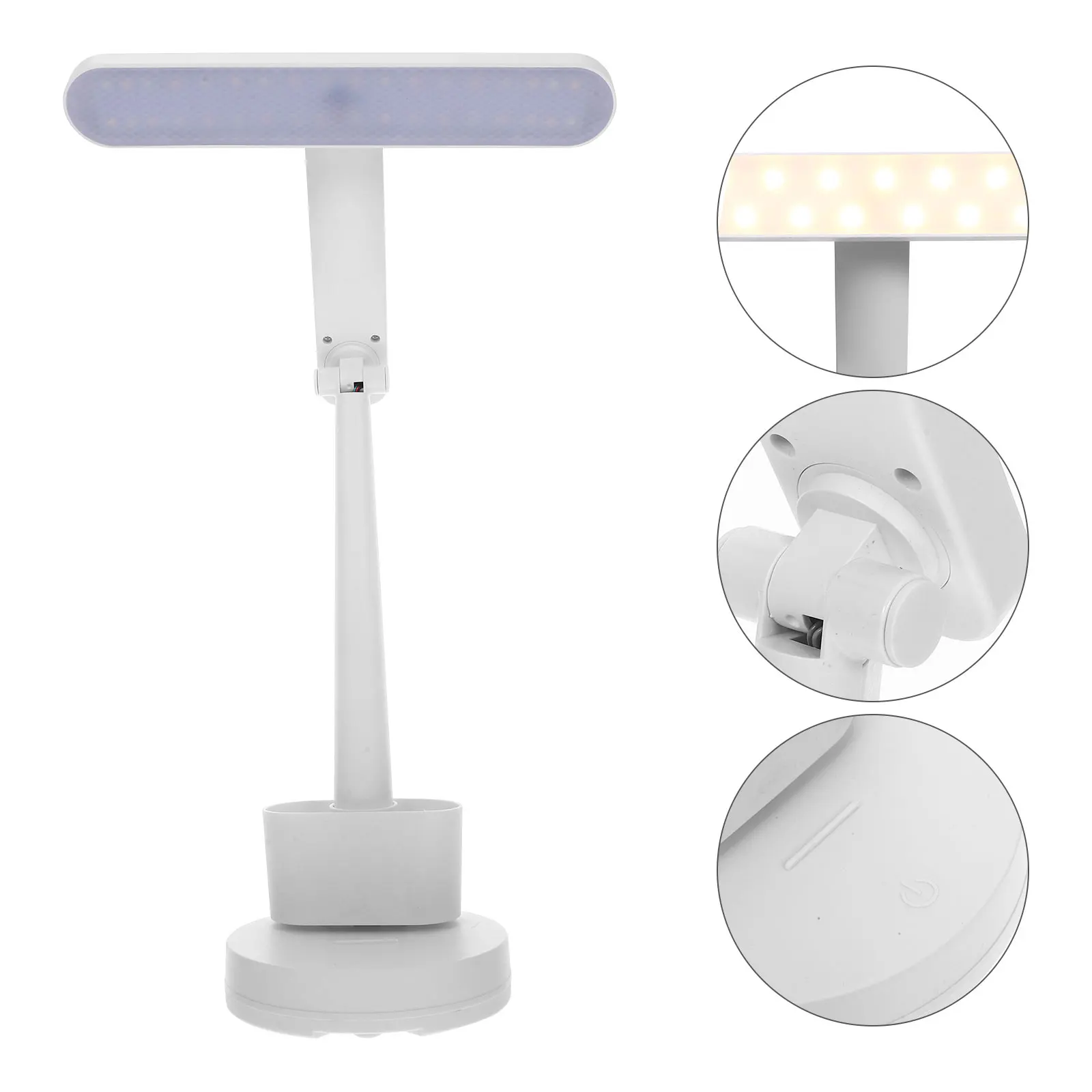 

1 Set Led Desk Dimmable Touch Control Small Table Lamp For Study Reading Office Home Aesthetic Lamp For Students College Small