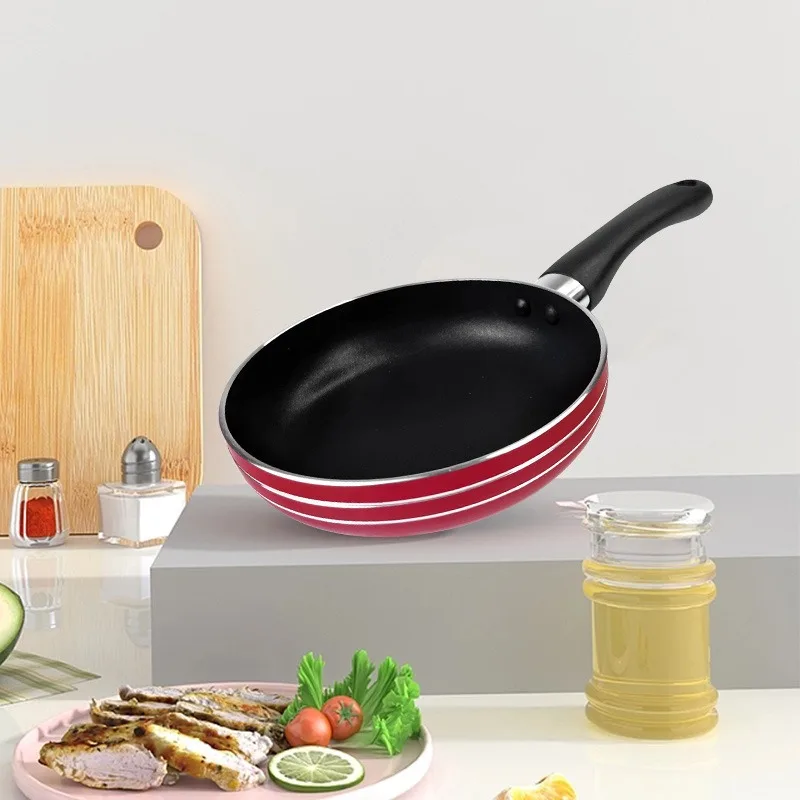 1pc 6.3inch Frying Pan | Random Color Iron Egg Pancake Cooking Frypan Kitchen Pot New