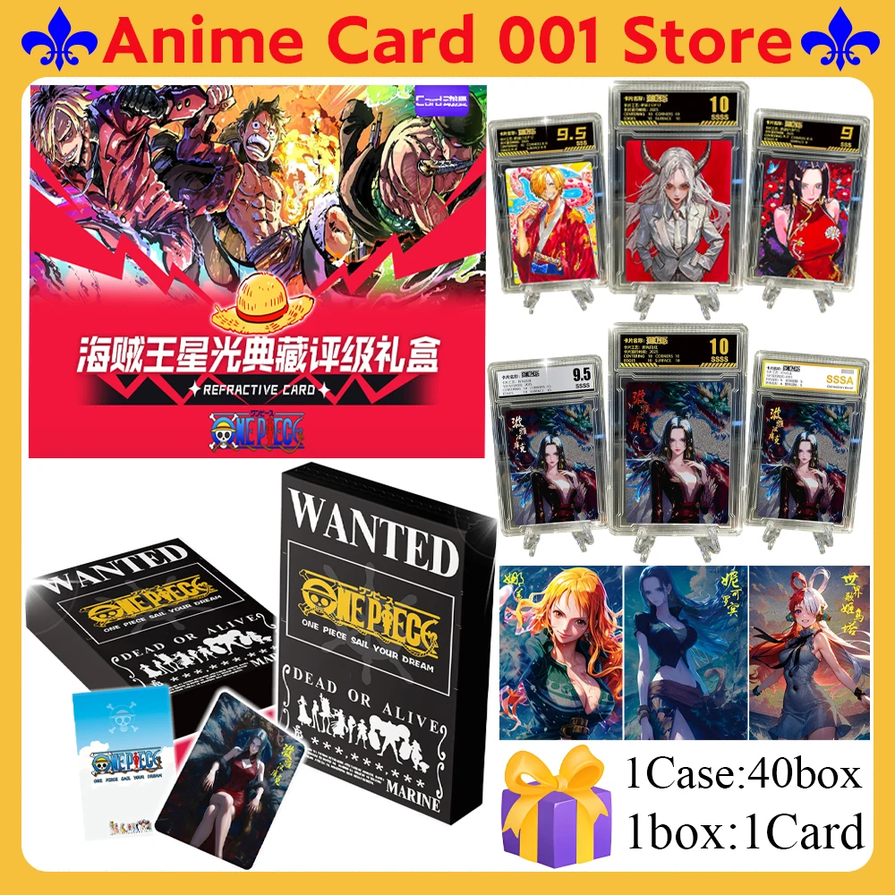 

New one piece Collection card Anime characters Rare rating Collection card Children's toy gifts